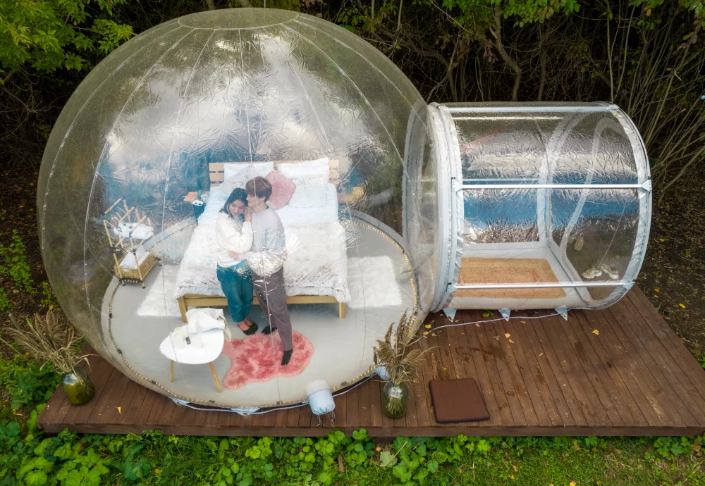 diy inflatable bubble tent